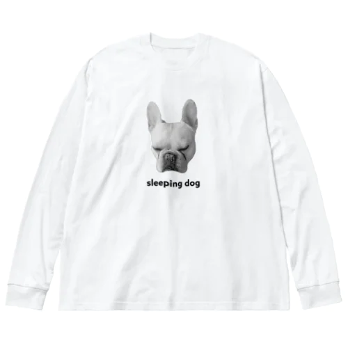 ねむいぬ ビッグシルエットロングスリーブTシャツ