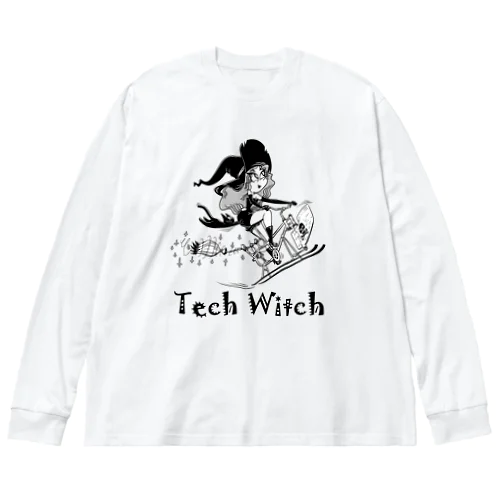 “Tech Witch” ビッグシルエットロングスリーブTシャツ