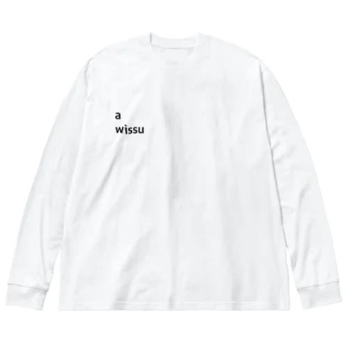 a wissu ビッグシルエットロングスリーブTシャツ