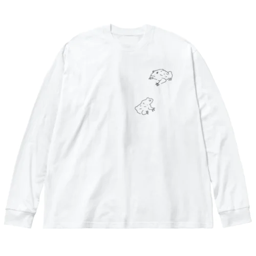 ガマガエル Big Long Sleeve T-Shirt