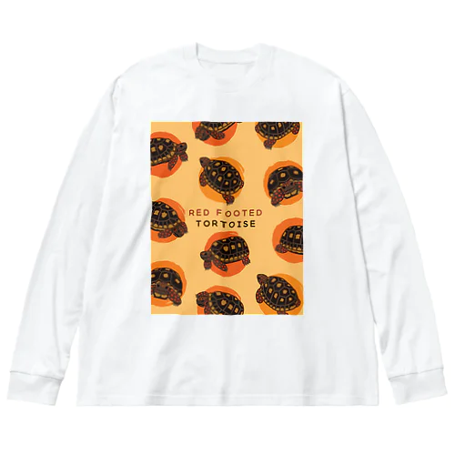 アカアシガメさん Big Long Sleeve T-Shirt