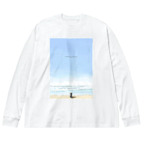 お外に出たいね Big Long Sleeve T-Shirt