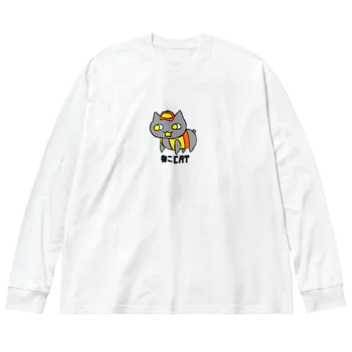 マミ猫CAT ビッグシルエットロングスリーブTシャツ