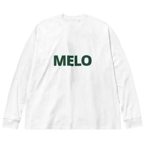 MELO ビッグシルエットロングスリーブTシャツ