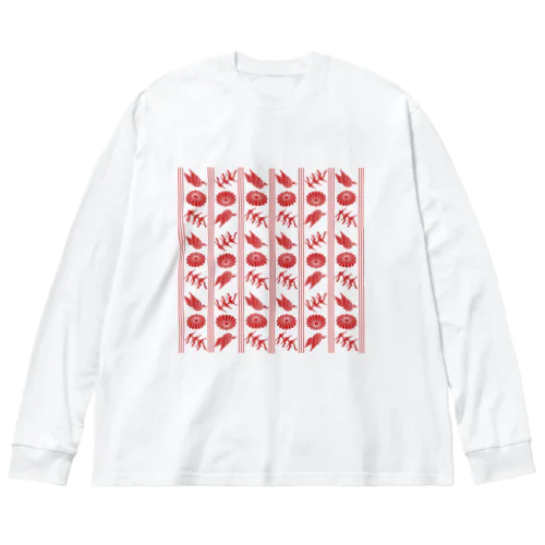 新総理誕生記念｢翼 菊 琴｣(よく きく こと) ビッグシルエットロングスリーブTシャツ