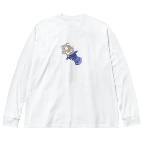 くまカンスくんグッズ ビッグシルエットロングスリーブTシャツ