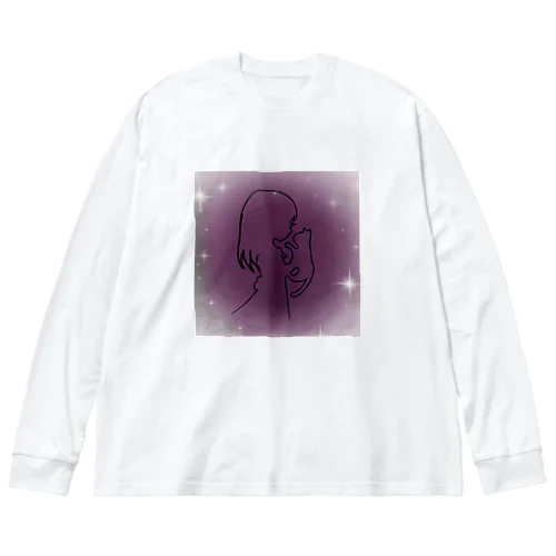 淡い想い Big Long Sleeve T-Shirt