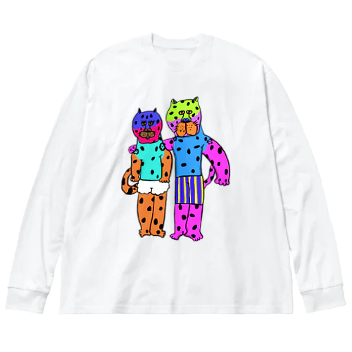 ジャガーカップル Big Long Sleeve T-Shirt