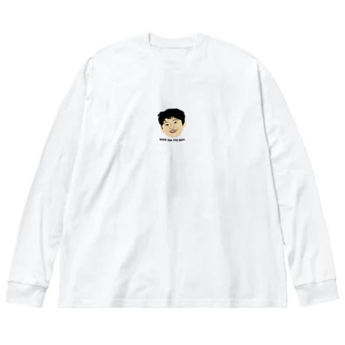 KAO GA YOI BOY. Big Long Sleeve T-Shirt