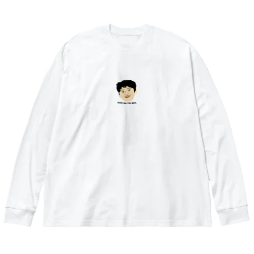 KAO GA YOI BOY. ビッグシルエットロングスリーブTシャツ