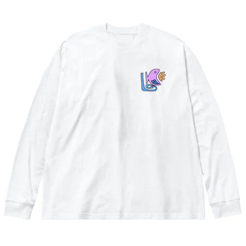 浅海 Big Long Sleeve T-Shirt