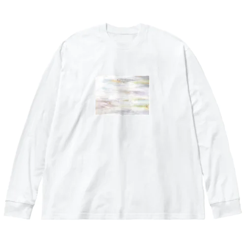 抽象画 Big Long Sleeve T-Shirt