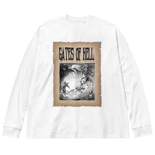 地獄の門 　Gates of hell Big Long Sleeve T-Shirt