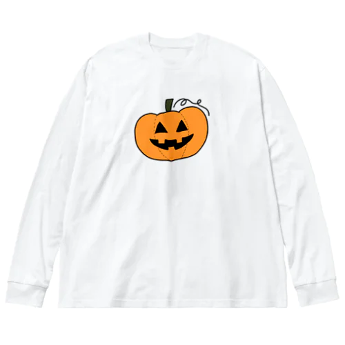 オレンジかぼちゃくん Big Long Sleeve T-Shirt