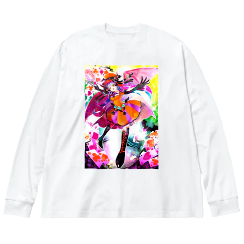 2021年ハロウィン（全身） Big Long Sleeve T-Shirt