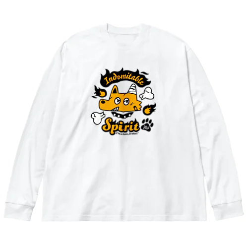 不屈の負け犬くん Big Long Sleeve T-Shirt