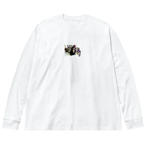 見上げるあめちゃん Big Long Sleeve T-Shirt