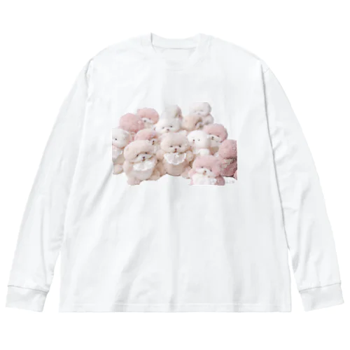 もちょもちょ渋滞🐻 Big Long Sleeve T-Shirt