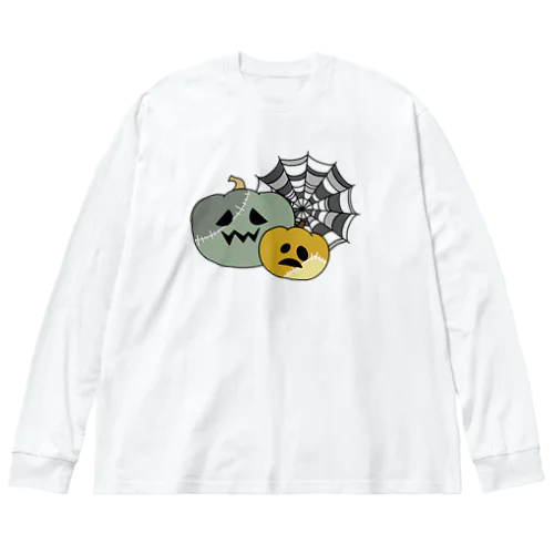 ゾンビなかぼちゃくん ビッグシルエットロングスリーブTシャツ