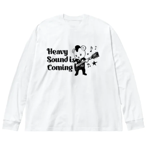 Heavy Sound is Coming ビッグシルエットロングスリーブTシャツ