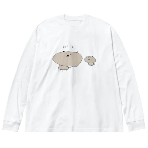 ぱぐのおやこ ビッグシルエットロングスリーブTシャツ