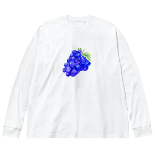 葡萄 Big Long Sleeve T-Shirt