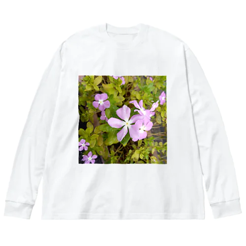 ピンクお花🌸 Big Long Sleeve T-Shirt