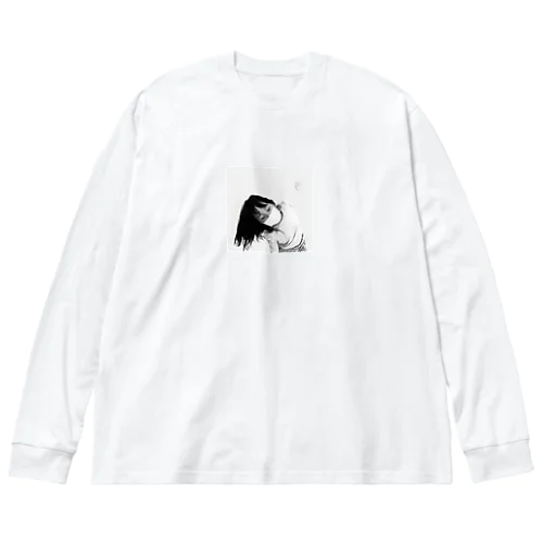 ˈhənē ビッグシルエットロングスリーブTシャツ