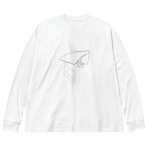 希望 Big Long Sleeve T-Shirt