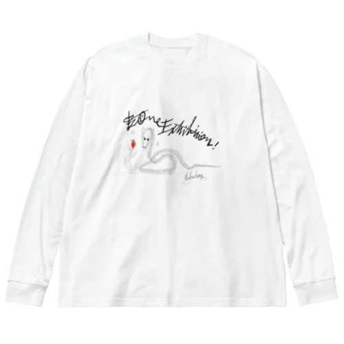 蛇骨くん ビッグシルエットロングスリーブTシャツ