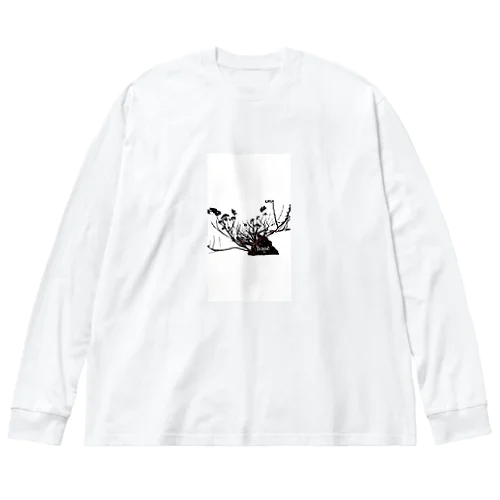 ˈhənē ビッグシルエットロングスリーブTシャツ