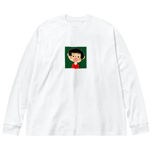 あー ビッグシルエットロングスリーブTシャツ