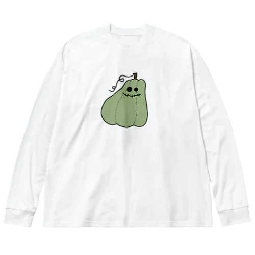 みどりのかぼちゃくん Big Long Sleeve T-Shirt