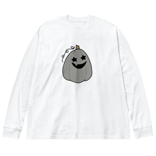 灰色のかぼちゃくん Big Long Sleeve T-Shirt