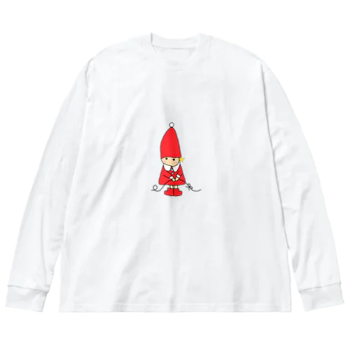 赤い服ののえるちゃん Big Long Sleeve T-Shirt