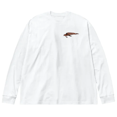 ヒゲキホウボウ ビッグシルエットロングスリーブTシャツ