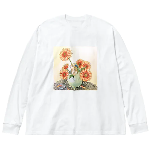 ガーベラの君 Big Long Sleeve T-Shirt