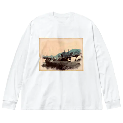 船 Big Long Sleeve T-Shirt