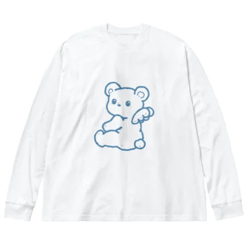 べべコット（もこもこ） ビッグシルエットロングスリーブTシャツ