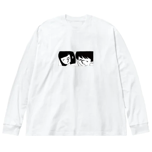 ....。 Big Long Sleeve T-Shirt