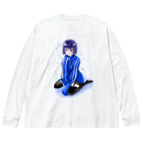 雨と星 地雷女子 Big Long Sleeve T-Shirt