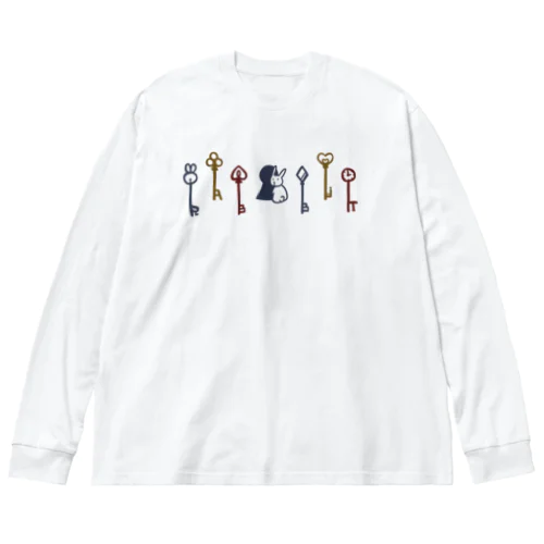 うさぎのカギ Big Long Sleeve T-Shirt