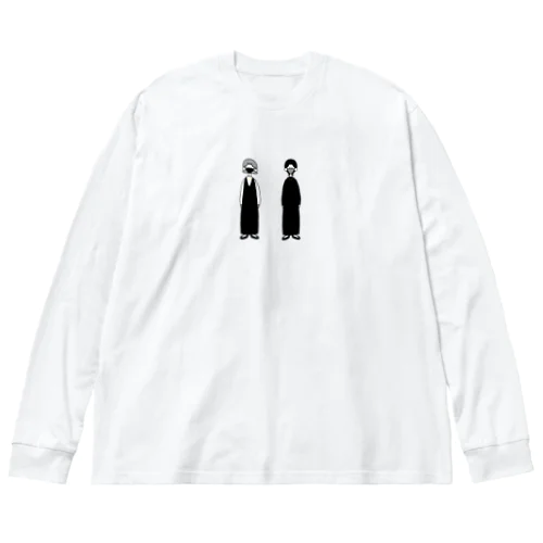 大人ガールツインズ Big Long Sleeve T-Shirt