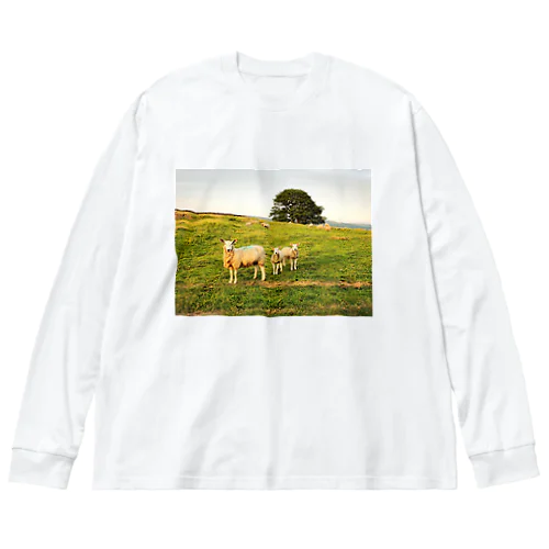 ひつじのおやこ Big Long Sleeve T-Shirt