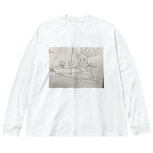 戦艦くん Big Long Sleeve T-Shirt