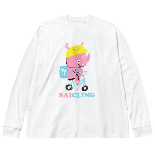 フードデリバリー ビッグシルエットロングスリーブTシャツ