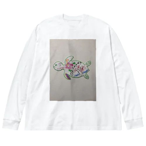 🐢 ビッグシルエットロングスリーブTシャツ