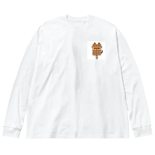 にゃっふるちゃん4号　ねこ Big Long Sleeve T-Shirt