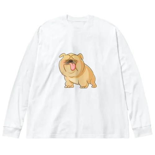 ポチャブルちゃん（黄） ビッグシルエットロングスリーブTシャツ