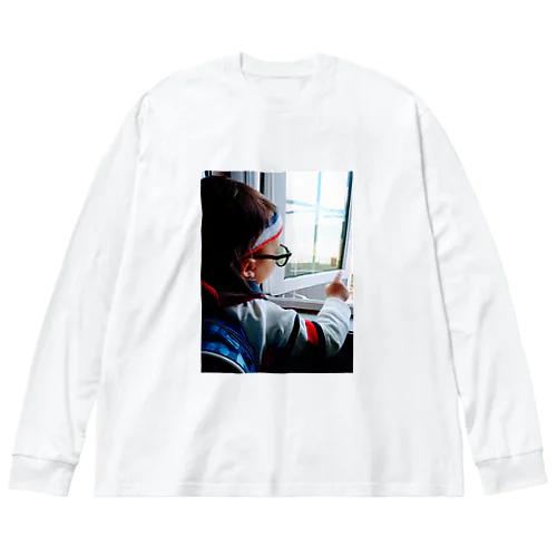 Little boy 2--- Big Long Sleeve T-Shirt